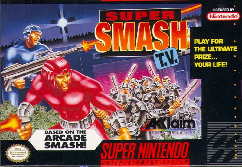 The coverart image of Super Smash T.V.