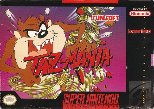 The coverart image of Taz-Mania