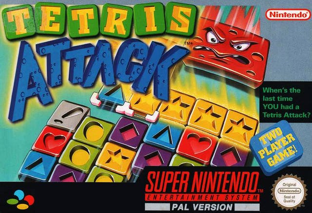 The coverart image of Tetris Attack 