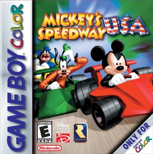 The coverart image of Mickey's Speedway USA