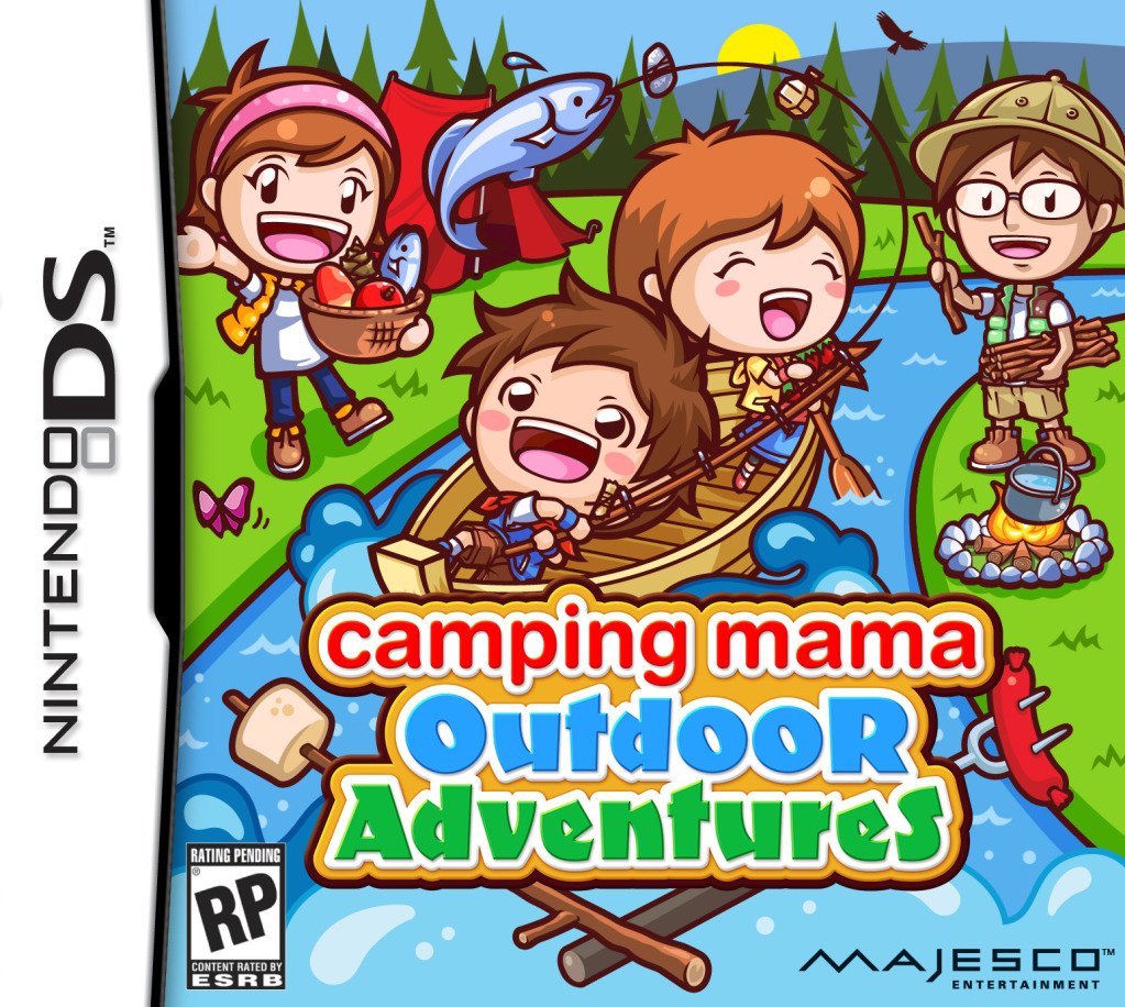 The coverart image of Camping Mama: Outdoor Adventures