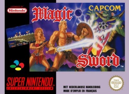 The coverart image of Magic Sword 