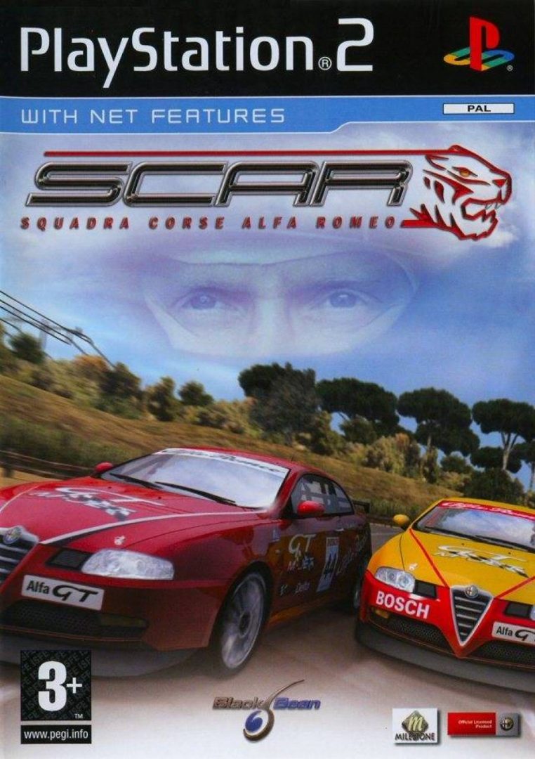 The coverart image of S.C.A.R.: Squadra Corse Alfa Romeo