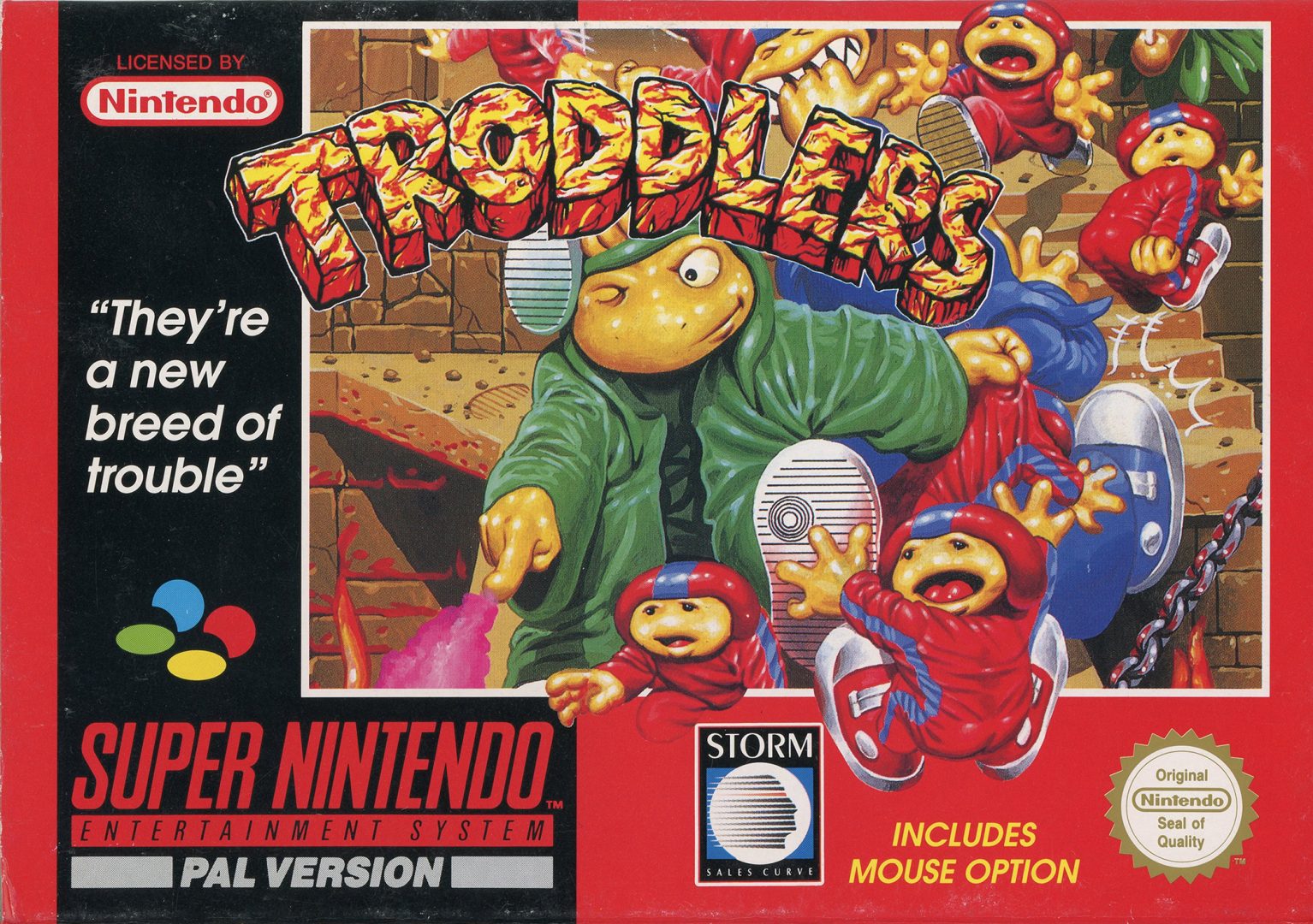 The coverart image of Troddlers