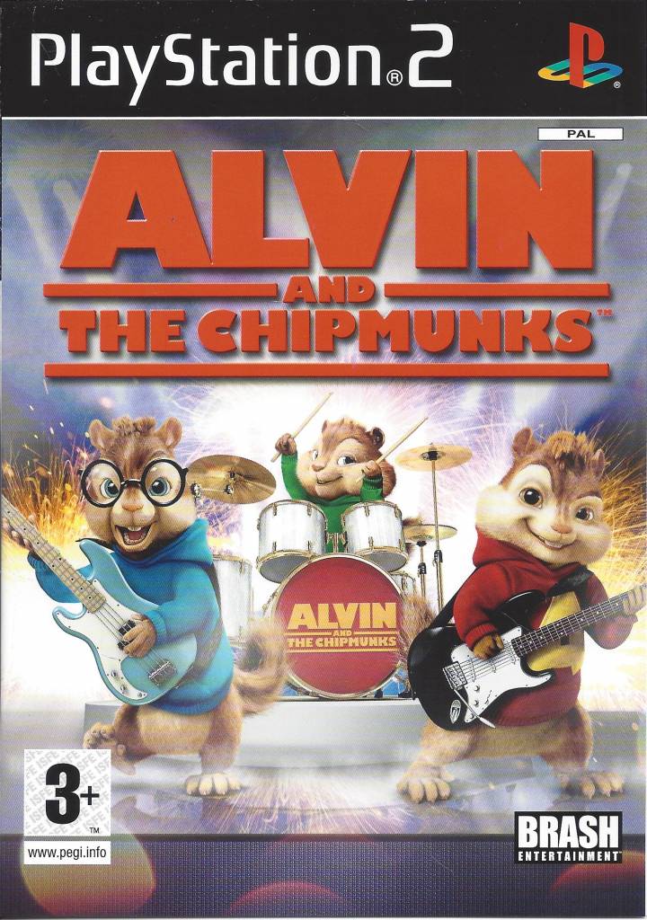 The coverart image of Alvin and the Chipmunks