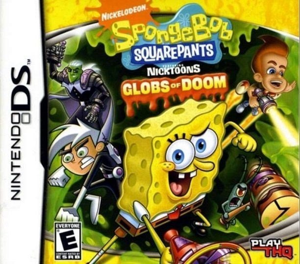 The coverart image of SpongeBob SquarePants featuring Nicktoons: Globs of Doom