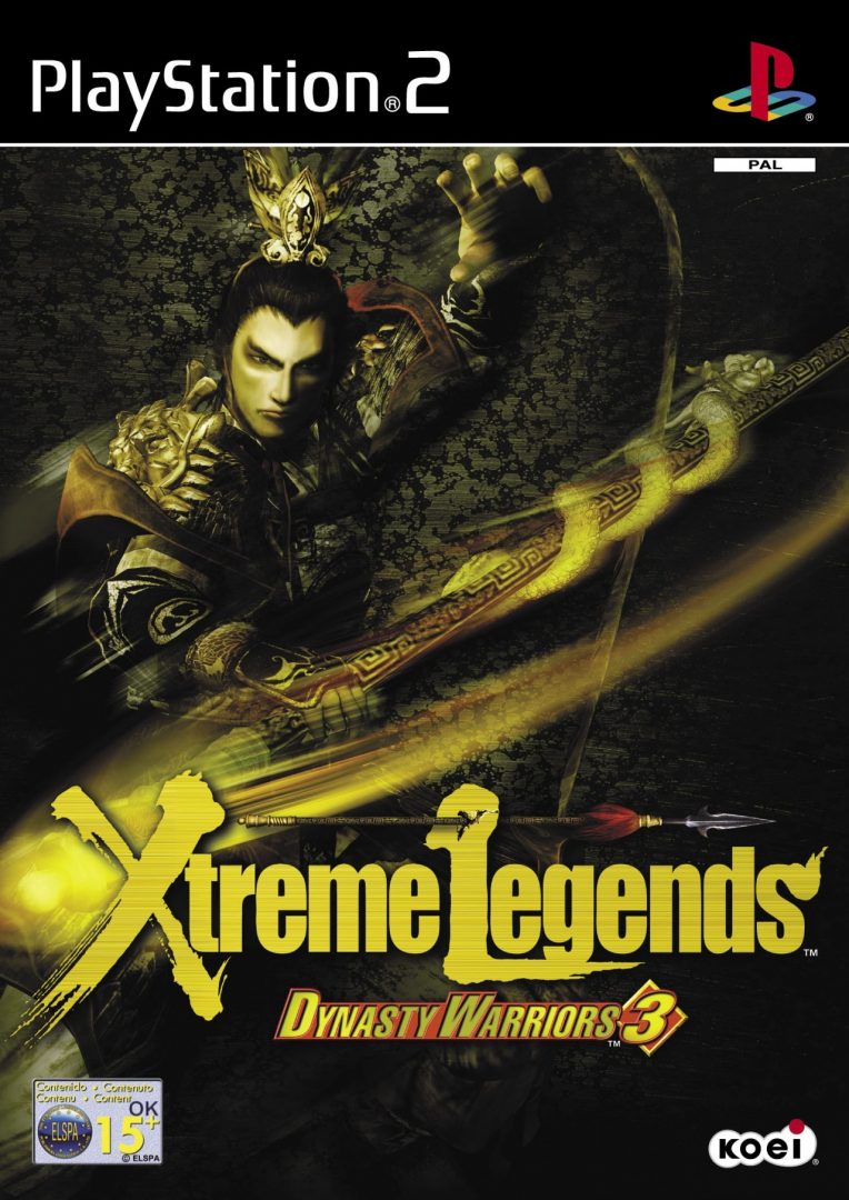 The coverart image of Dynasty Warriors 3: Xtreme Legends