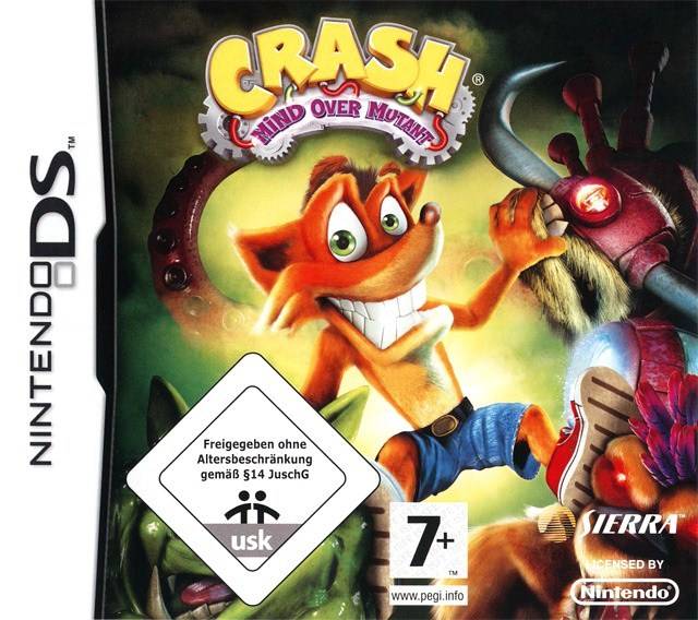 The coverart image of Crash: Mind Over Mutant