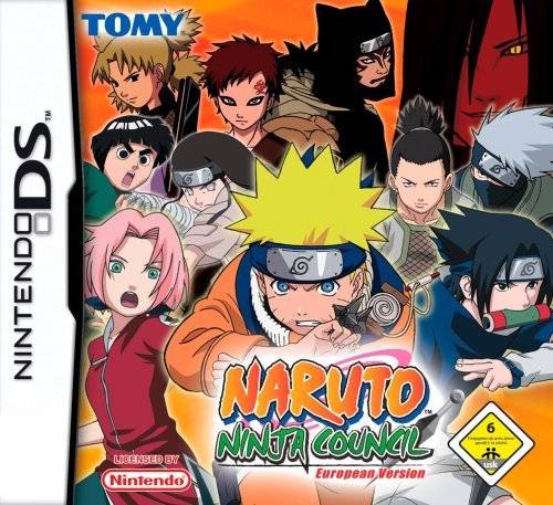 The coverart image of Naruto: Ninja Council - European Version