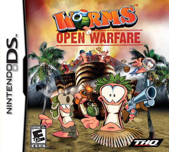The coverart image of Worms: Open Warfare