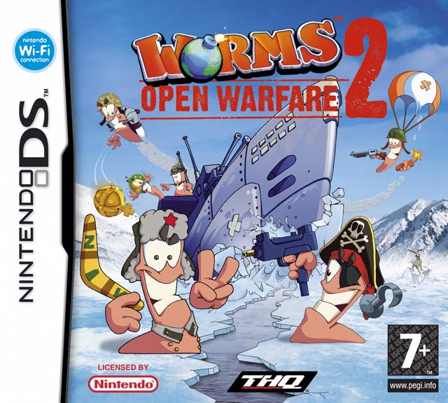 The coverart image of Worms: Open Warfare 2