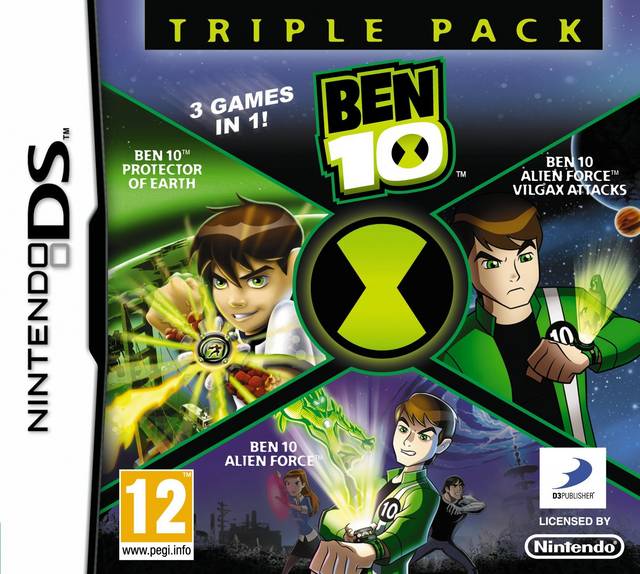 The coverart image of Ben 10 Triple Pack