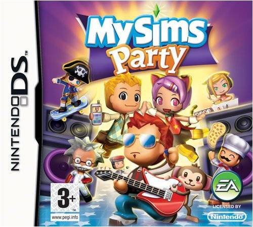 The coverart image of MySims Party 