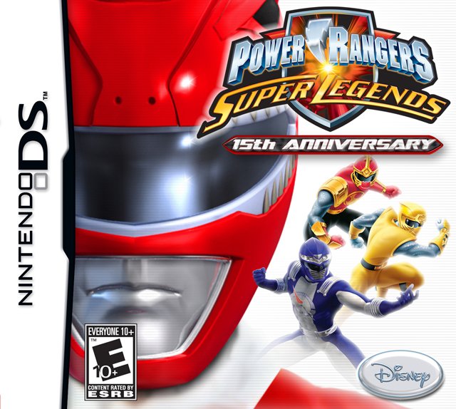 The coverart image of Power Rangers: Super Legends - 15th Anniversary