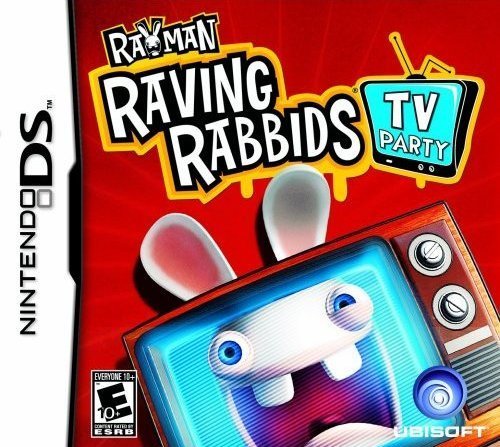 The coverart image of Rayman Raving Rabbids: TV Party 