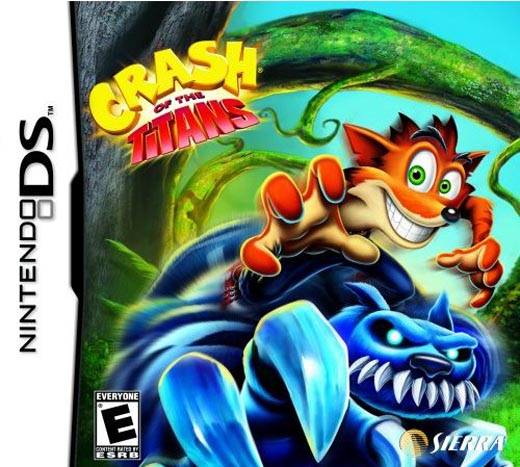 The coverart image of Crash of the Titans