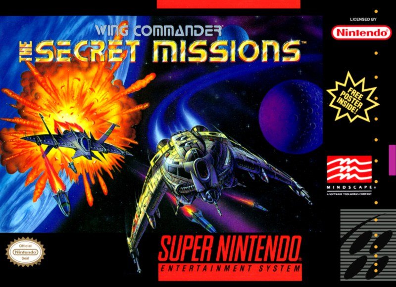 The coverart image of Wing Commander - The Secret Missions