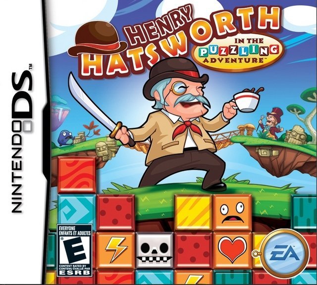 The coverart image of Henry Hatsworth in the Puzzling Adventure