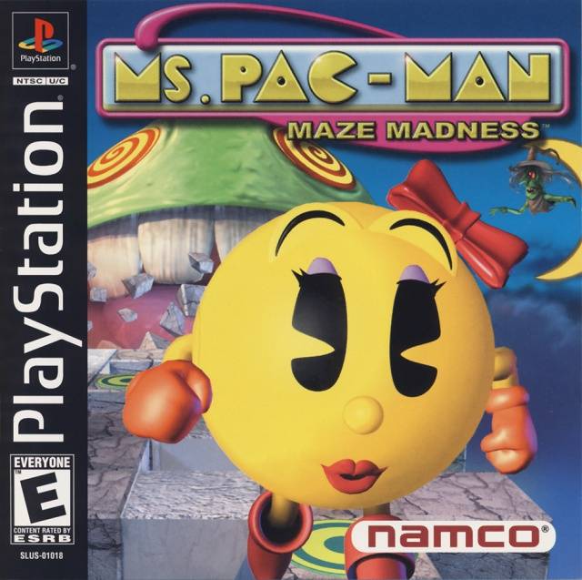 The coverart image of Ms. Pac-Man Maze Madness