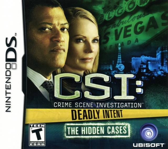 The coverart image of CSI: Crime Scene Investigation: Deadly Intent - The Hidden Cases