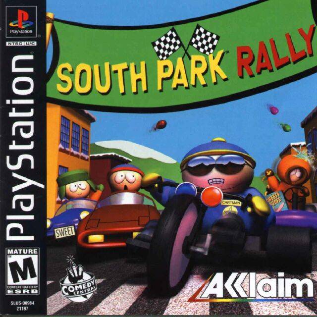 The coverart image of South Park Rally