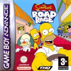 Coverart of The Simpsons: Road Rage