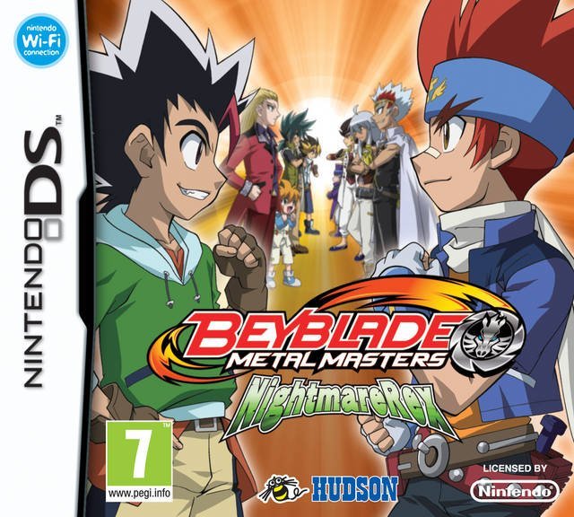 The coverart image of Beyblade: Metal Masters - Nightmare Rex