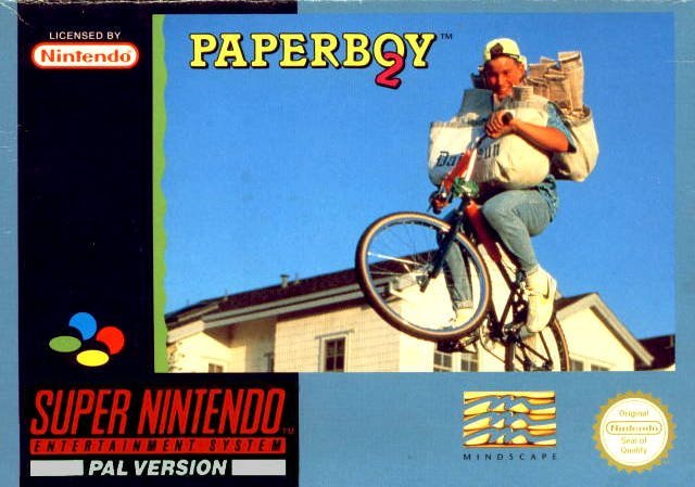 The coverart image of Paperboy 2 