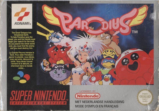 The coverart image of Parodius: Non-Sense Fantasy