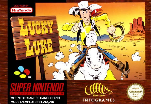 The coverart image of Lucky Luke 