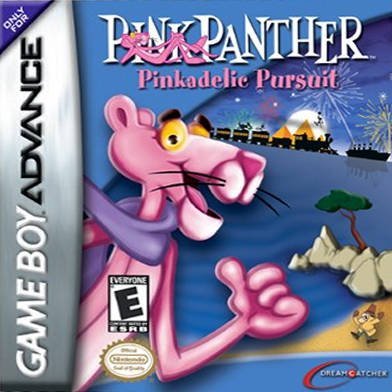 The coverart image of Pink Panther: Pinkadelic Pursuit