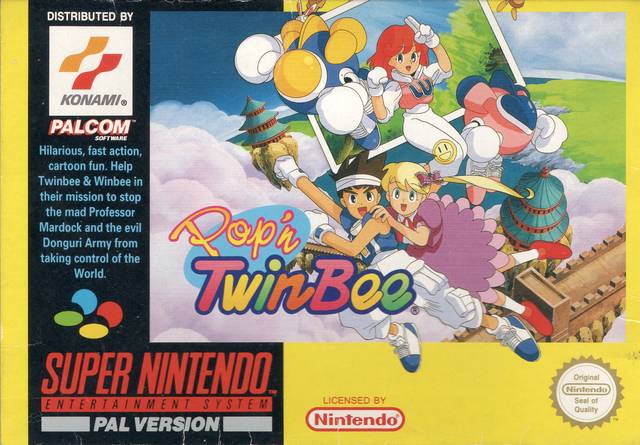 The coverart image of Pop'n TwinBee