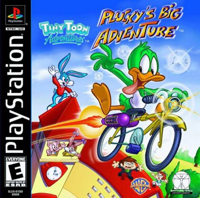 The coverart image of Tiny Toon Adventures: Plucky's Big Adventure