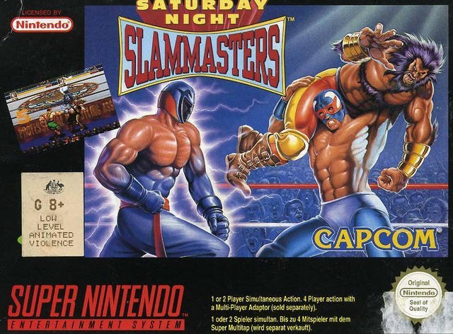 The coverart image of Saturday Night Slam Masters 