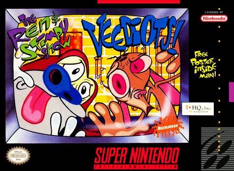 The coverart image of Ren & Stimpy Show, The - Veediots! 