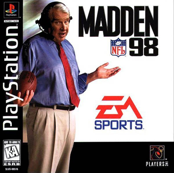 The coverart image of Madden NFL 98