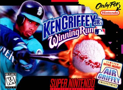 The coverart image of Ken Griffey Jr.'s Winning Run 