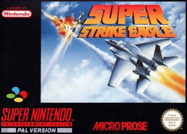The coverart image of Super Strike Eagle