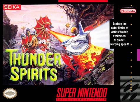 The coverart image of Thunder Spirits