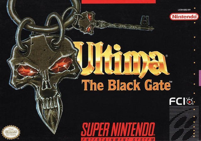 The coverart image of Ultima VII - The Black Gate 