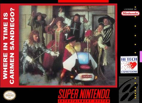 The coverart image of Where in Time is Carmen Sandiego