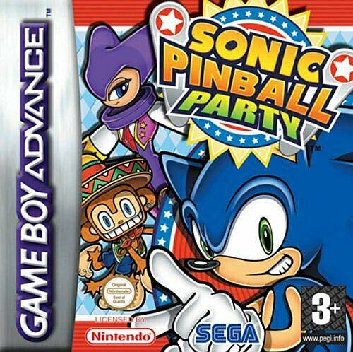 The coverart image of Sonic Pinball Party