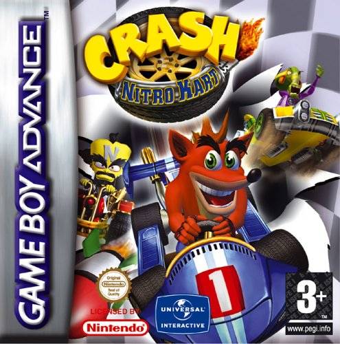 The coverart image of Crash Nitro Kart