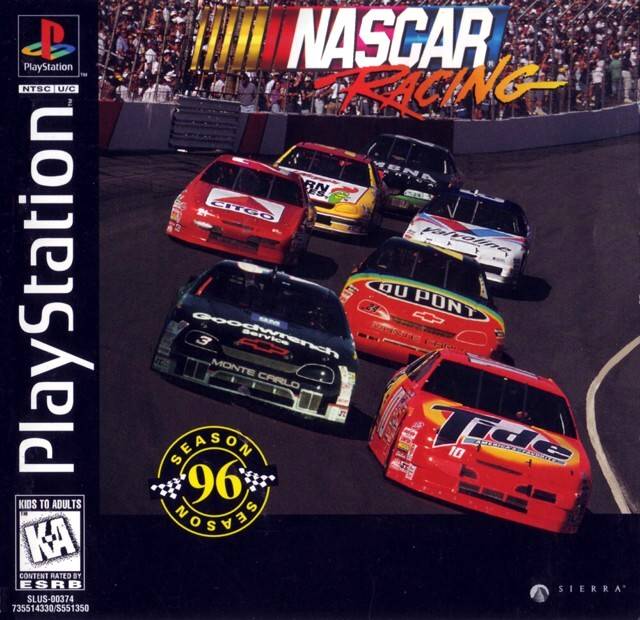 The coverart image of NASCAR Racing