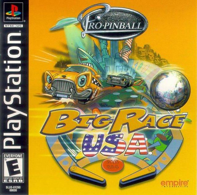 The coverart image of Pro Pinball: Big Race USA