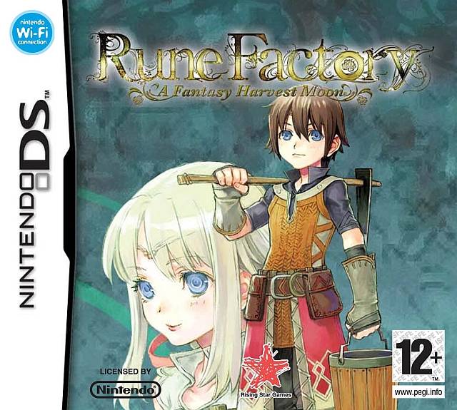 The coverart image of Rune Factory: A Fantasy Harvest Moon
