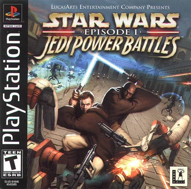 The coverart image of Star Wars: Episode I - Jedi Power Battles
