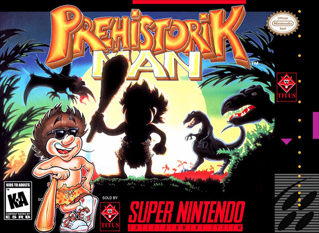 The coverart image of Prehistorik Man