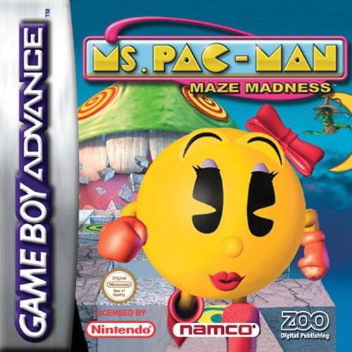 The coverart image of Ms. Pac-Man Maze Madness