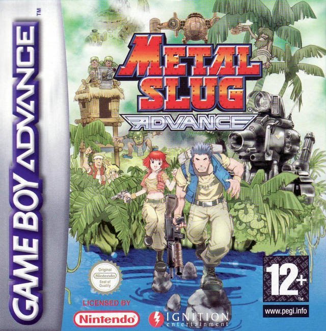 The coverart image of Metal Slug Advance